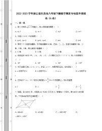 2022-2023学年浙江省乐清市八年级下册数学期末专项提升模拟卷（AB卷）含解析