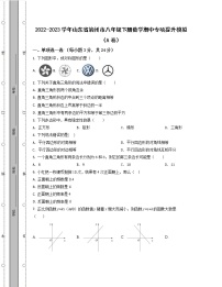 2022-2023学年山东省滨州市八年级下册数学期中专项提升模拟（AB卷）含解析