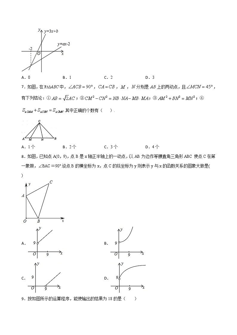 第17周：期末复习模拟检测（2）-2020-2021学年下学期周末补习培优八年级数学（人教版）【学科网名师堂】（原卷版）第2页