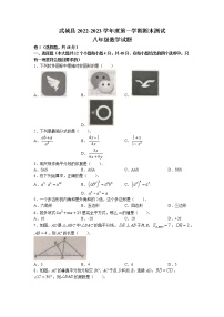 山东省德州市武城县2022-2023学年八年级上学期期末数学试题