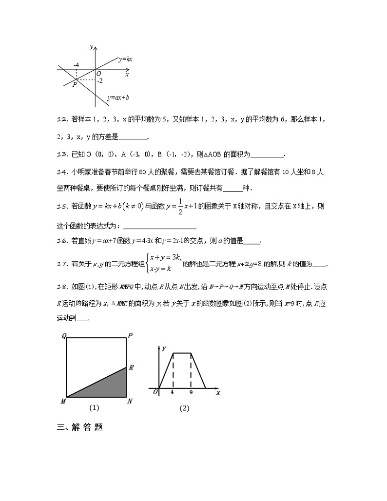 2022-2023学年福建省泉州市八年级下册数学期末专项模拟模拟卷（AB卷）含解析03