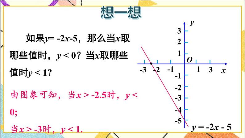 2.5 一元一次不等式与一次函数 课件+教案08