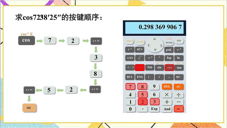 1.3 三角函数的计算 上课课件+教案+习题课件07
