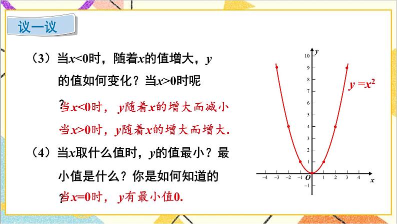 2.2.1 二次函数y=x²和y=-x²的图象与性质 上课课件+教案+习题课件06