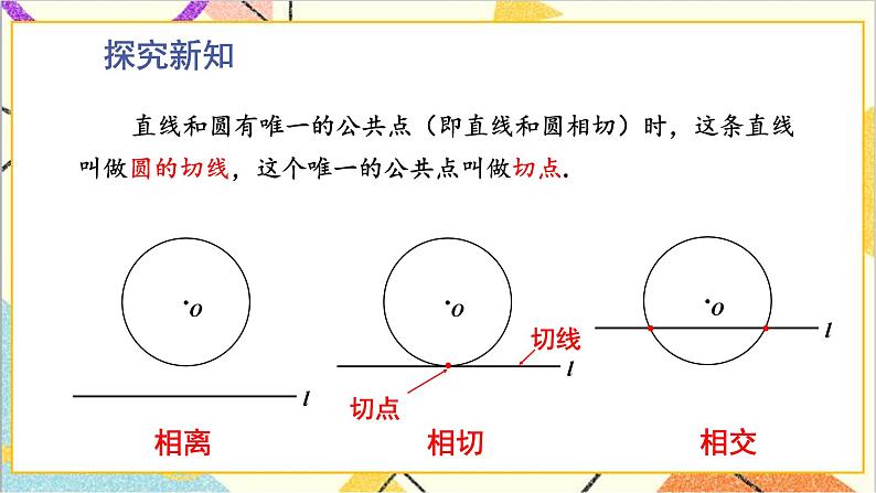 3.6.1 直线和圆的位置关系及切线的性质 上课课件+教案+习题课件05