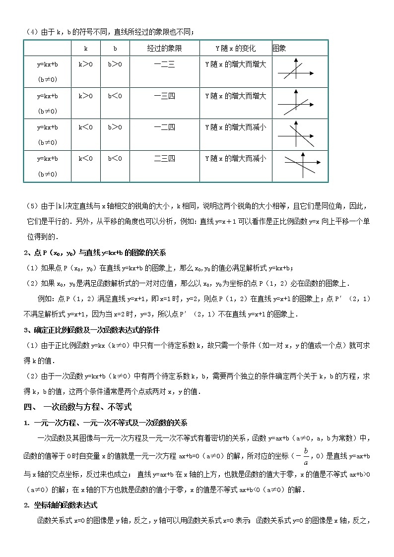 备战2023数学新中考二轮复习重难突破（广东专用）专题08 一次函数及其应用02
