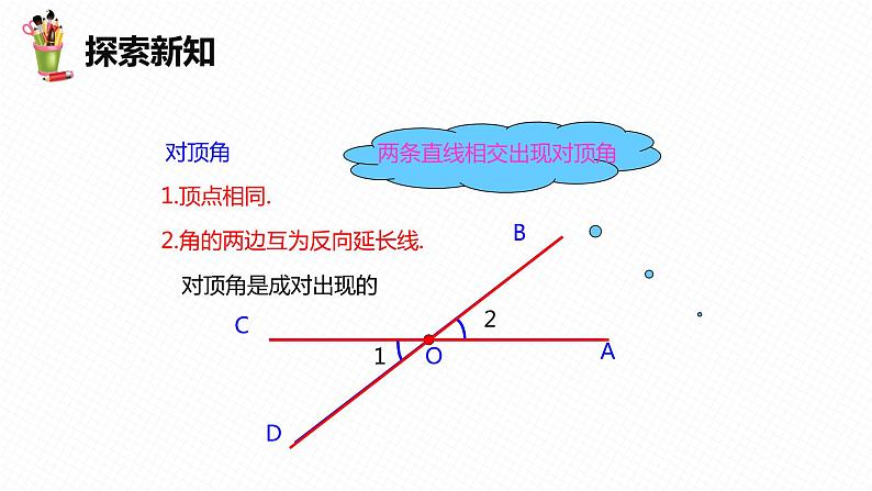 7.2 相交线 第一课时-七年级数学下册课件（冀教版）07