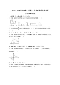 广东省佛山市高明区高明实验中学2023届九年级上学期12月质量反馈数学试卷(含答案)