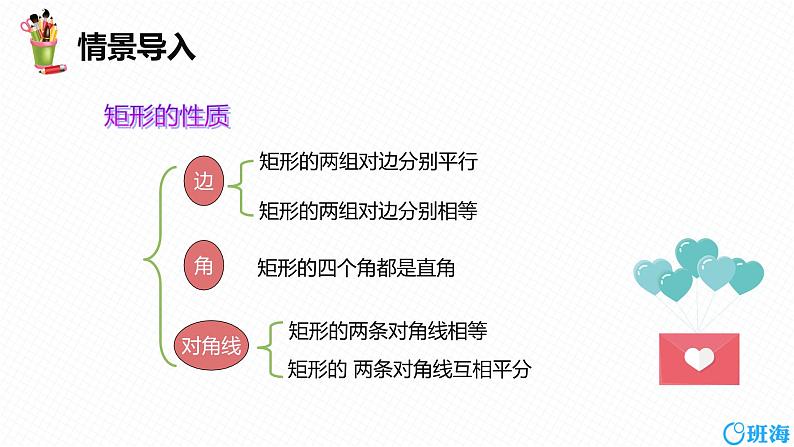 班海数学人教版八下-18.2 特殊的平行四边形 第二课时【优质课件】第4页