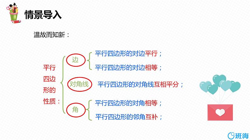 班海数学人教版八下-18.2 特殊的平行四边形 第三课时【优质课件】第4页