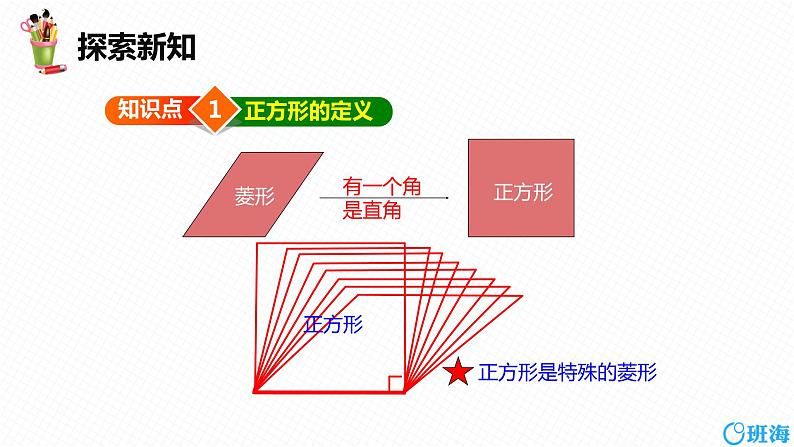 班海数学人教版八下-18.2 特殊的平行四边形 第五课时【优质课件】第7页