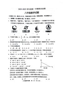 江苏省徐州市2022-2023学年八年级上学期期末抽测数学试题+答案详解