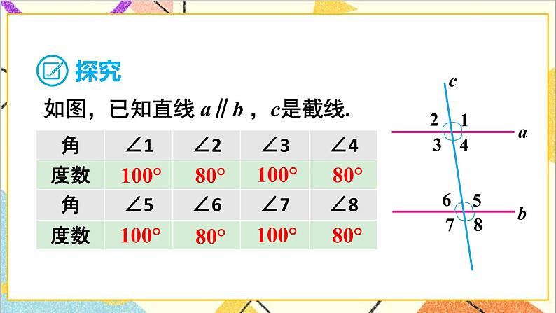 2.3.1平行线的性质 课件+教案06