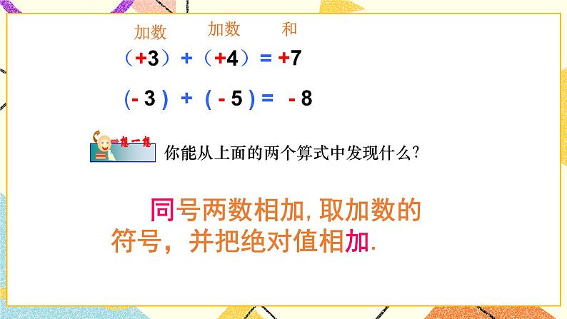 5.4(1)有理数的加法 课件PPT第5页