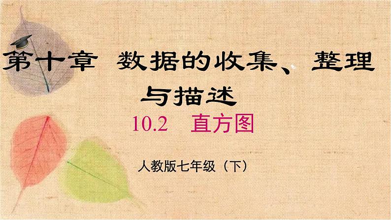 人教版数学七年级下册 10.2 直方图 课件02