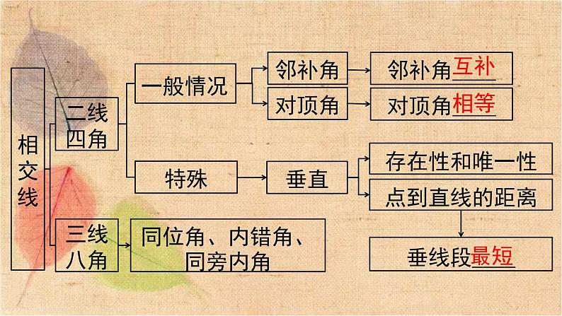 人教版数学七年级下册 第五章 小结与复习 课件第2页