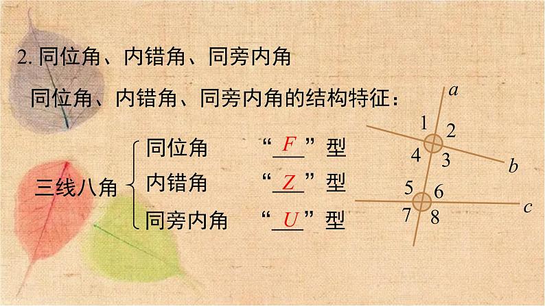 人教版数学七年级下册 第五章 小结与复习 课件第5页