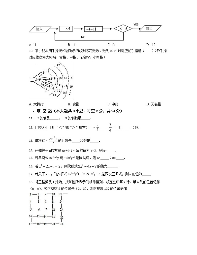 2022-2023学年北京市海淀区七年级上册数学期中专项提升模拟（卷一卷二）含解析02