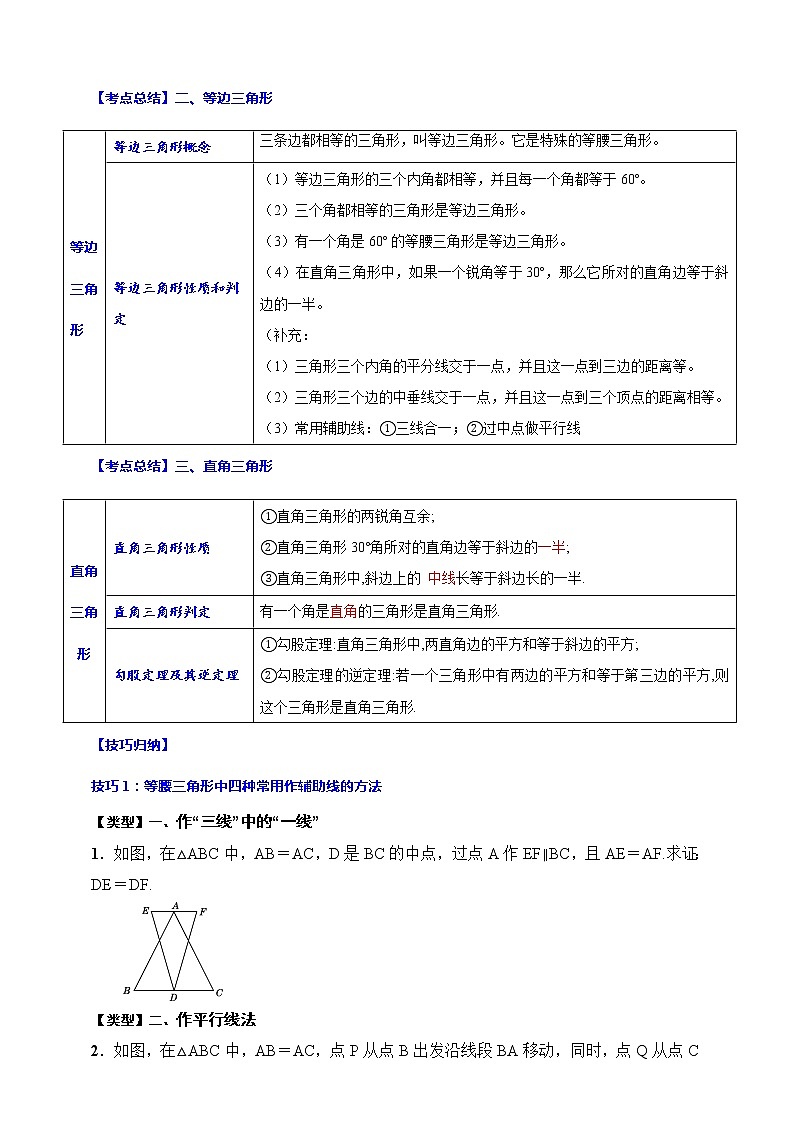 专题19 等腰三角形(归纳与讲解)(原卷版)第2页