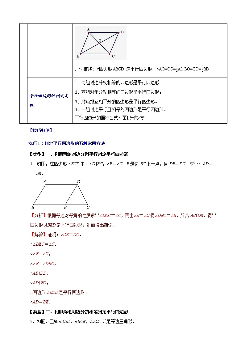 专题23 平行四边形(归纳与讲解)(解析版)第2页