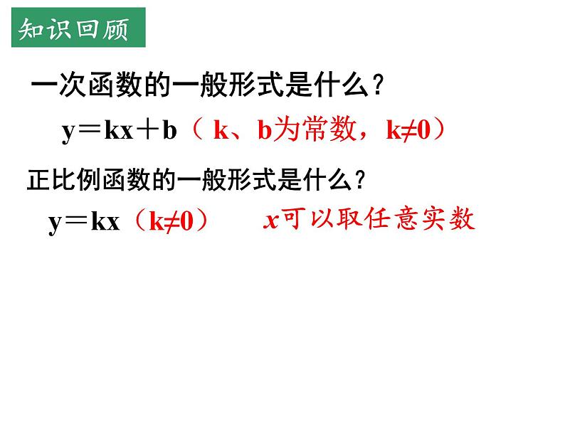 6.2.2 一次函数 苏科版数学八年级上册课件第3页