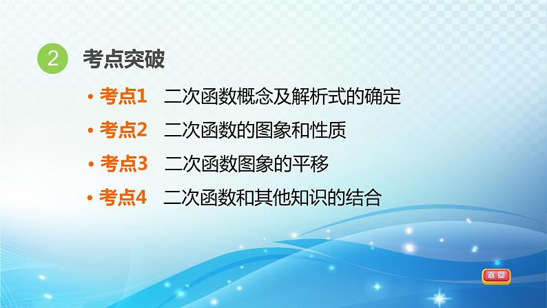 2023中考复习大串讲初中数学第12课时二次函数的图象和性质 课件(福建版)第4页