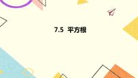 初中数学青岛版八年级下册7.5 平方根获奖课件ppt