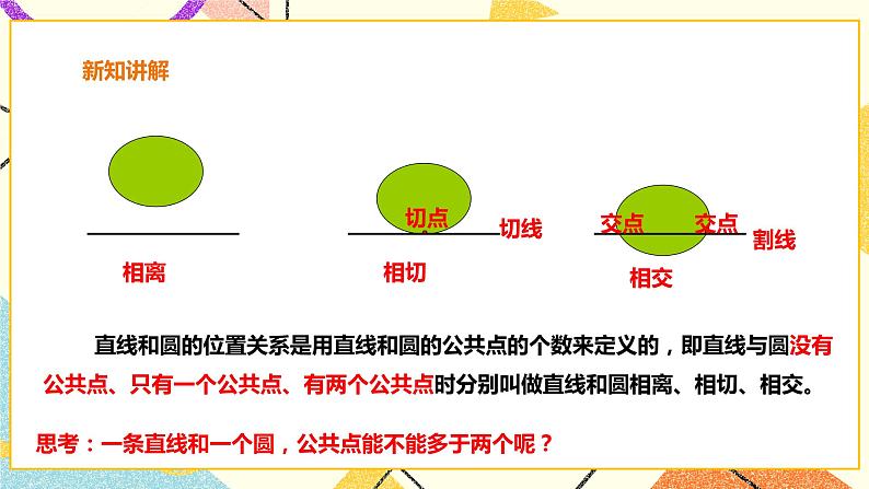24.4.1直线与圆的位置关系 课件＋教案＋学案04