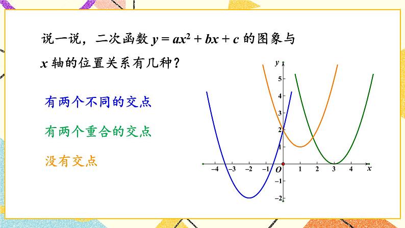 1.4 二次函数与一元二次方程的联系 课件＋教案07