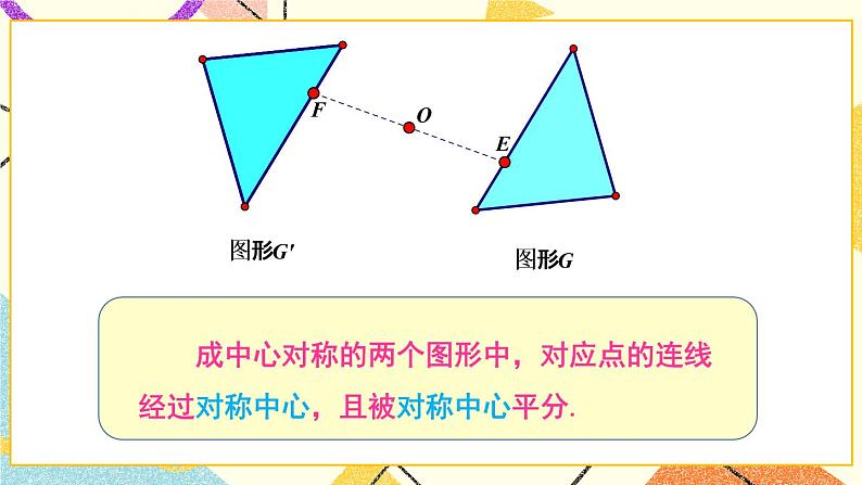2.3 中心对称和中心对称图形（2课时）课件+教案+PPT练习+素材06