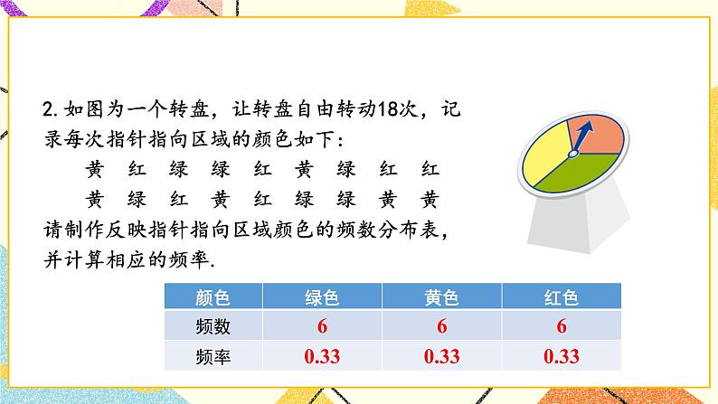 5.1 频数与频率 课件+教案+PPT练习04