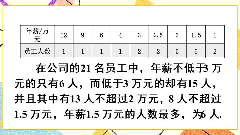 第3课时 中位数与众数第4页