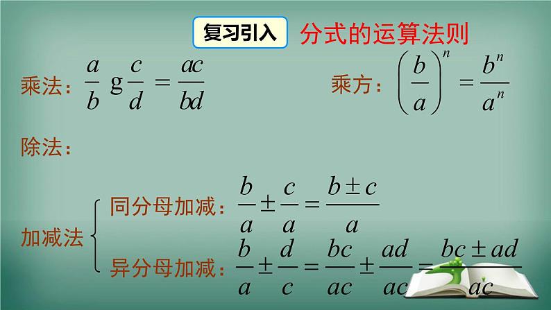 沪科版数学七年级下册 9.2.2 第3课时 分式的混合运算 课件第2页