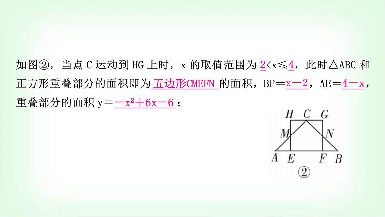 中考数学复习重难点突破一：根据动态几何图形判断函数图象教学课件06