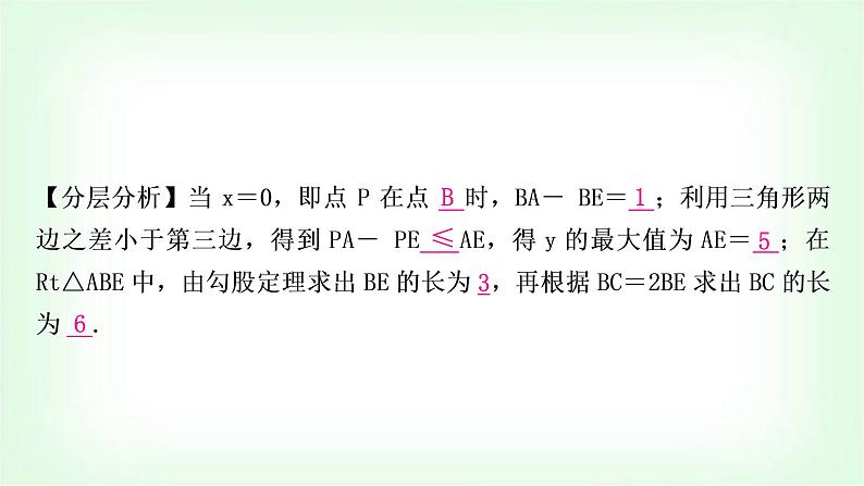 中考数学复习重难点突破二：根据几何图形中的动点运动的函数图象进行计算教学课件03