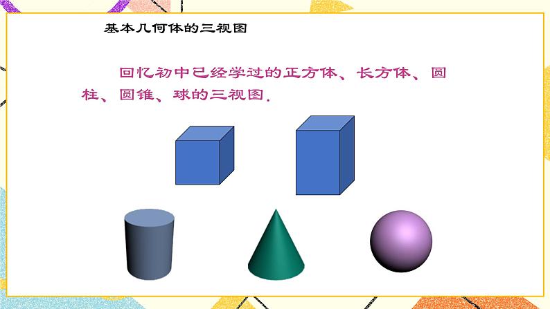 24.2投影、视图与展开图 课件03