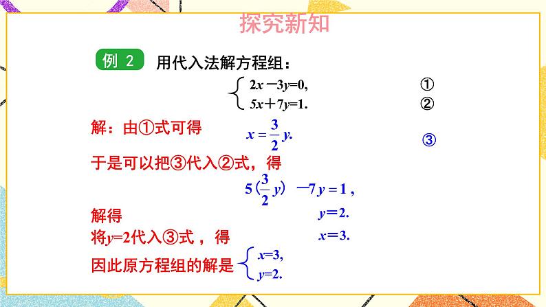 1.2.1 代入消元法 课件+教案08