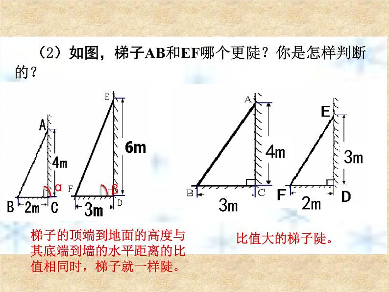 北师大版数学九年级下册 1.1锐角三角函数 第1课时 课件05