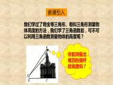 北师大版数学九年级下册 1.6利用三角函数测高 课件