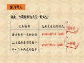 北师大版数学九年级下册 2.3 第2课时 根据三个条件确定二次函数的表达式 课件