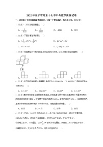 2022年辽宁省丹东十七中中考数学质检试卷