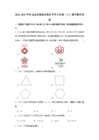 2022-2023学年北京市海淀区师达中学八年级（上）期中数学试卷