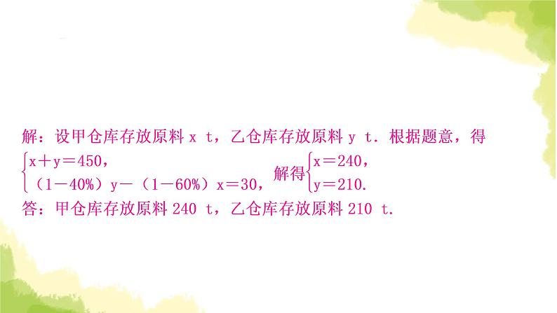 中考数学复习重难点突破八一次函数的实际应用教学课件08