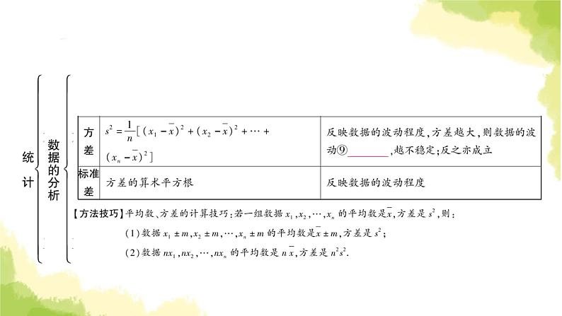 中考数学复习第八章统计与概率第一节统计教学课件06