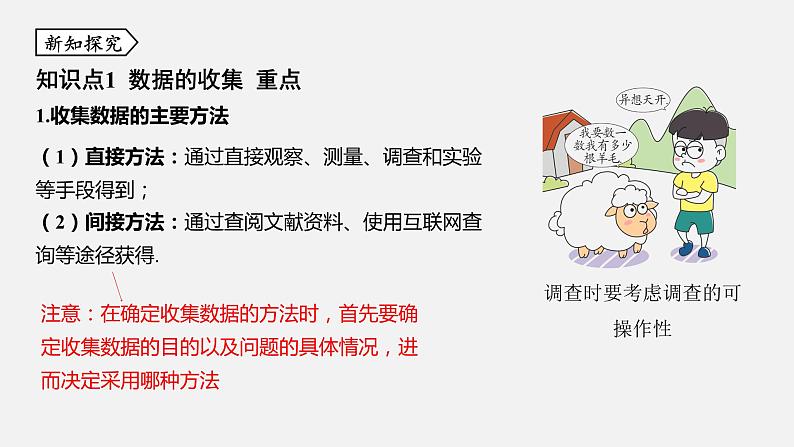 浙教版七年级数学下册课件 6.1 数据的收集与整理第3页