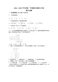 山东省德州市乐陵市2022-2023学年七年级上学期期末数学试题