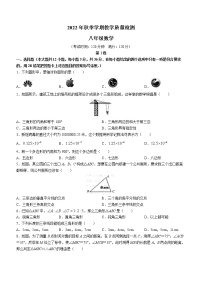 广西壮族自治区防城港市2022-2023学年八年级上学期期末数学试题(含答案)