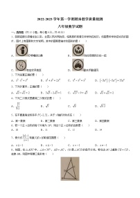 山东省德州市临邑县2022-2023学年八年级上学期期末数学试题(含答案)