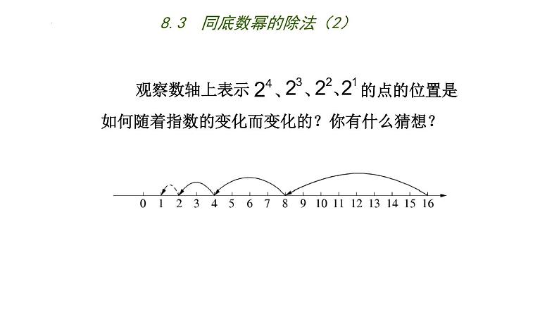 8.3  同底数幂的除法（2）课件 2022—2023学年苏科版数学七年级下册第8页