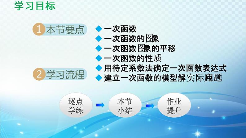 17.3 一次函数 华师大版数学八年级下册导学课件02